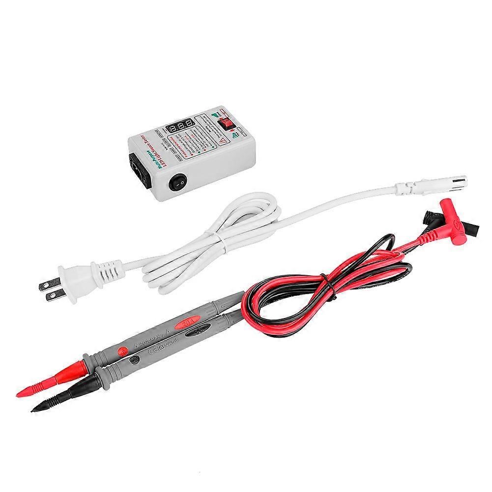 Precise Values LED Light Tester Dual Insulation Design High Brightness LED Backlight Tester