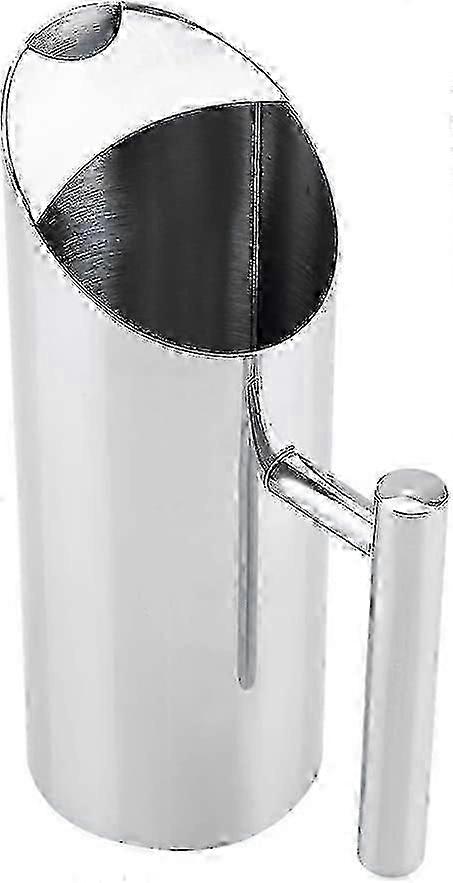 氷保護付きステンレス製ウォータージャグコールドドリンクジャグホームホテルウォーターポット(1.5l)