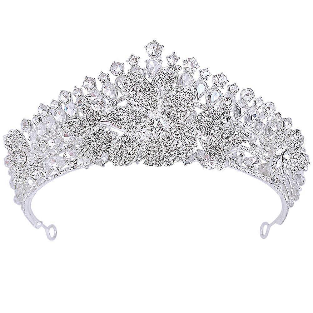 Elegant Sparkly Rhinestone Wedding Tiara Crown Headband for Bride, Prom, Birthday and Special Occasions – Durable & Delicate Design for Pageants and