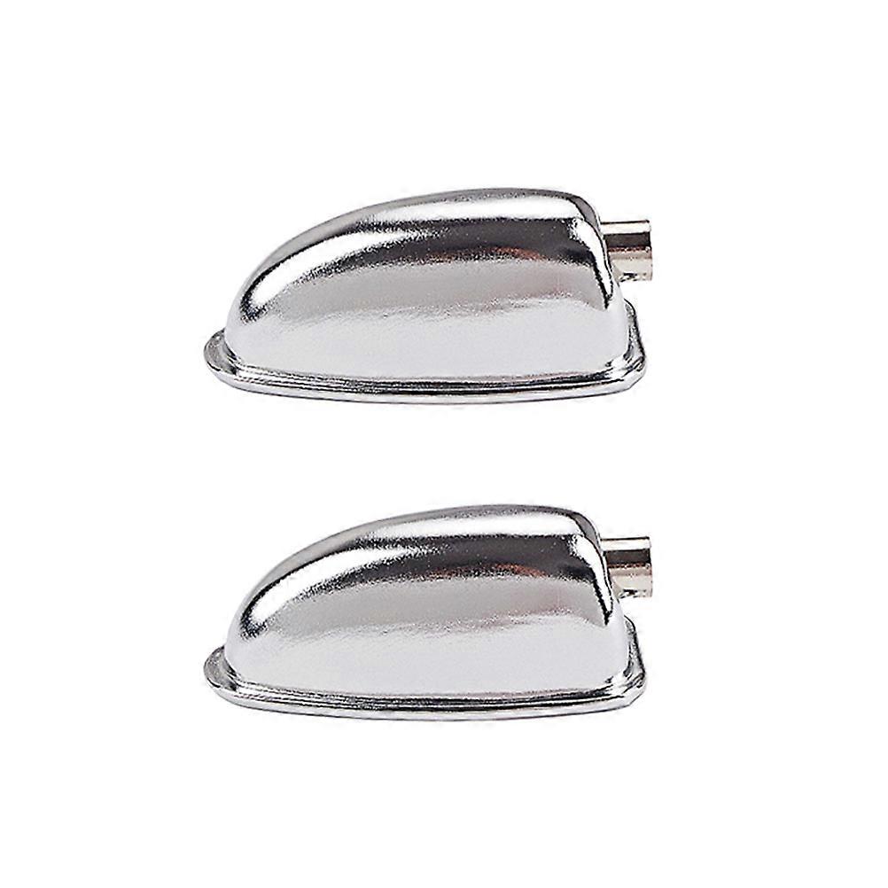 Drum Hook for Snare Drum Set Strong Metal Iron Silver Color 2 Pcs Double End Bass Drum Lug Hooks
