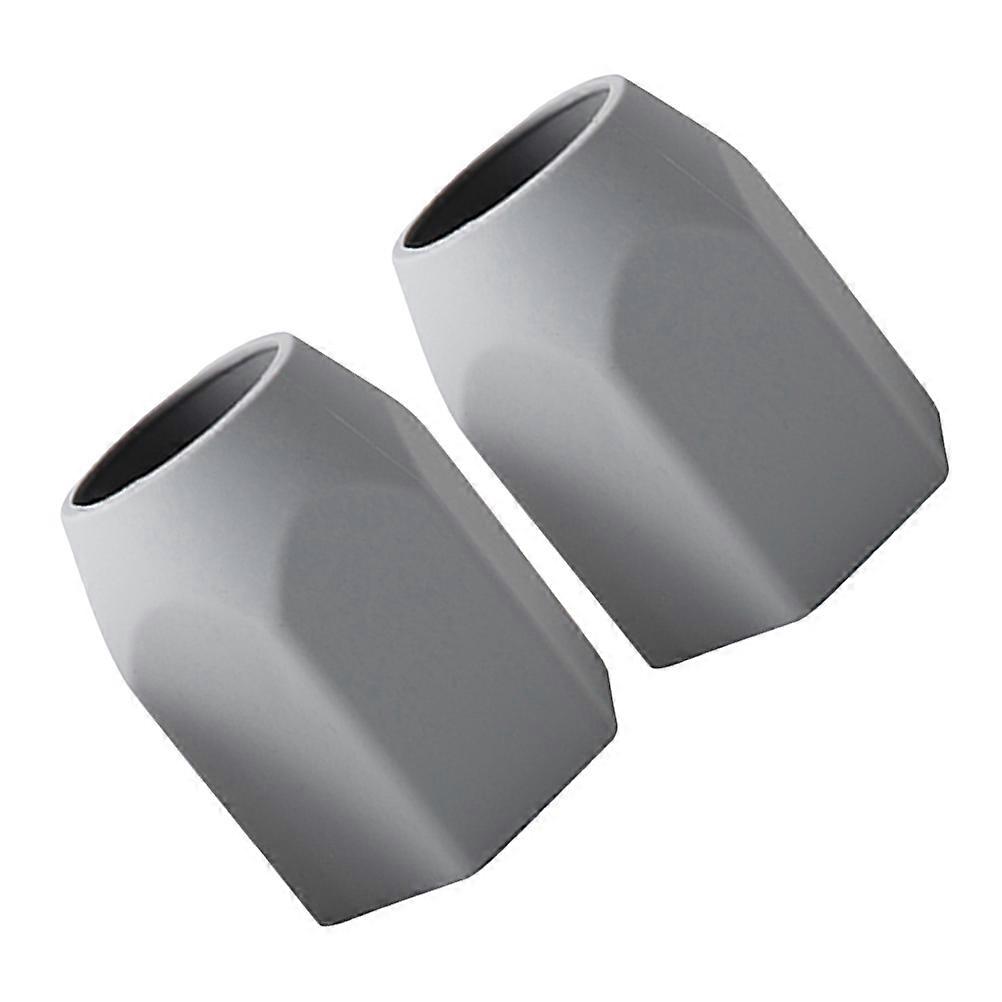 كوب قلم سيليكون مصمم لسهولة تنظيف وتخزين أدوات الكتابة في المنزل أو المكتب 2 قطعة