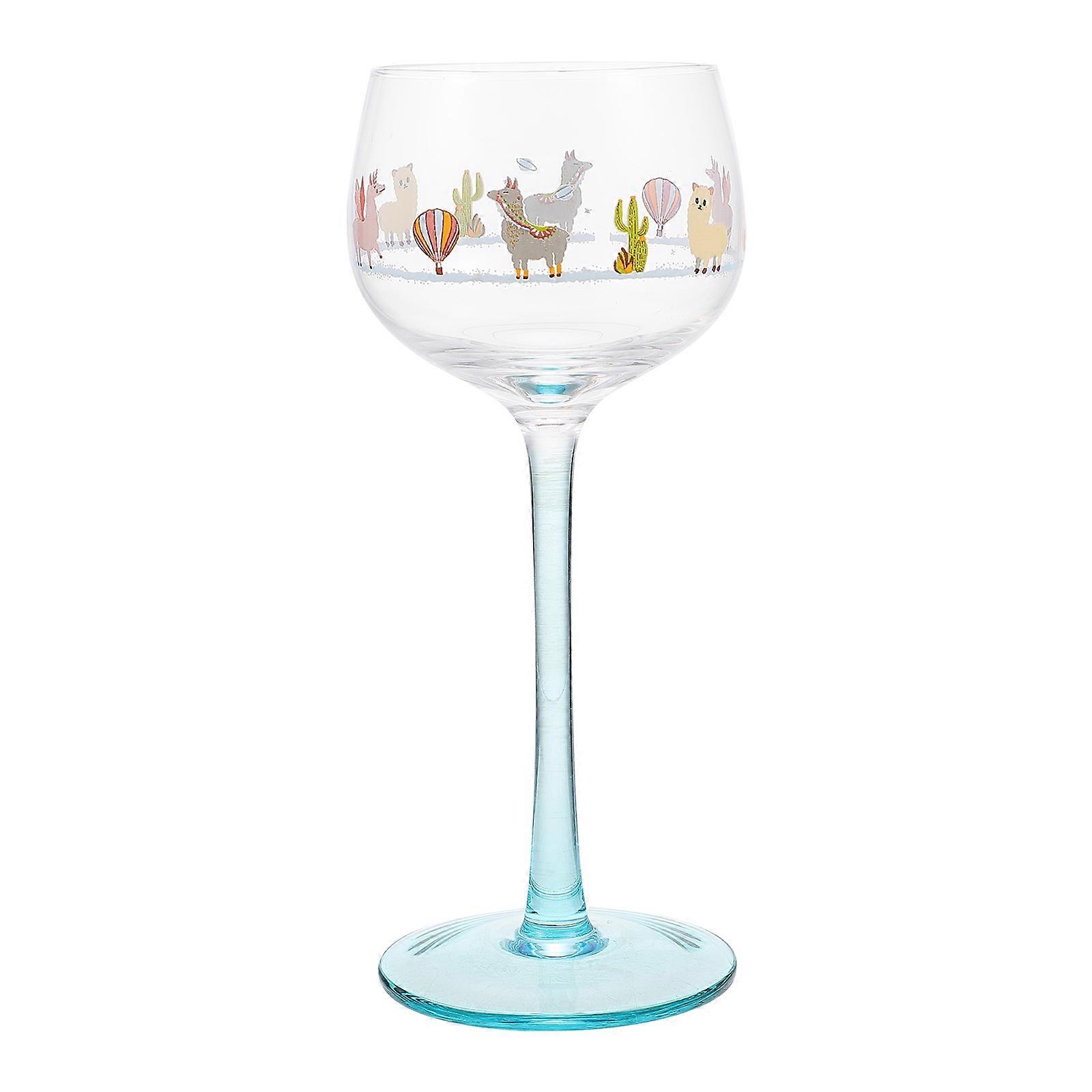 Colorful Drinking Glass Perfect For Home Decor With Smooth Rim Design 6.3X6.3X16.5CM 1Pcs