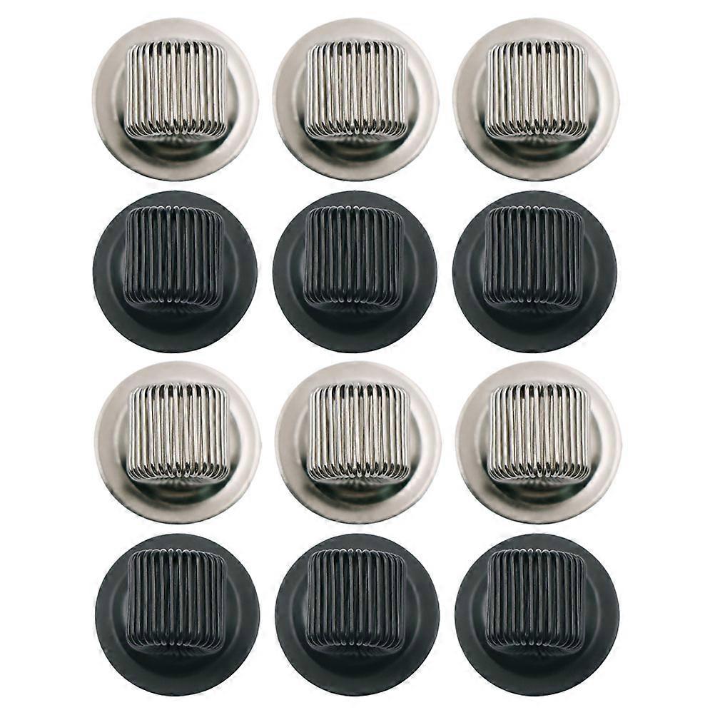 Spring Mechanism Pen Clips For Teachers Couriers Medical Assorted Colors 12Pcs Compact Design
