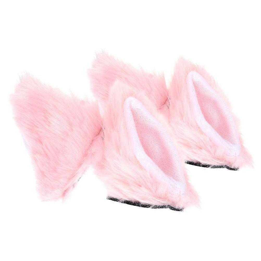 Kawaii Cat Ears for Decoration Accessories Lightweight Plush Multi for Motorcycle and Snowboard Rides