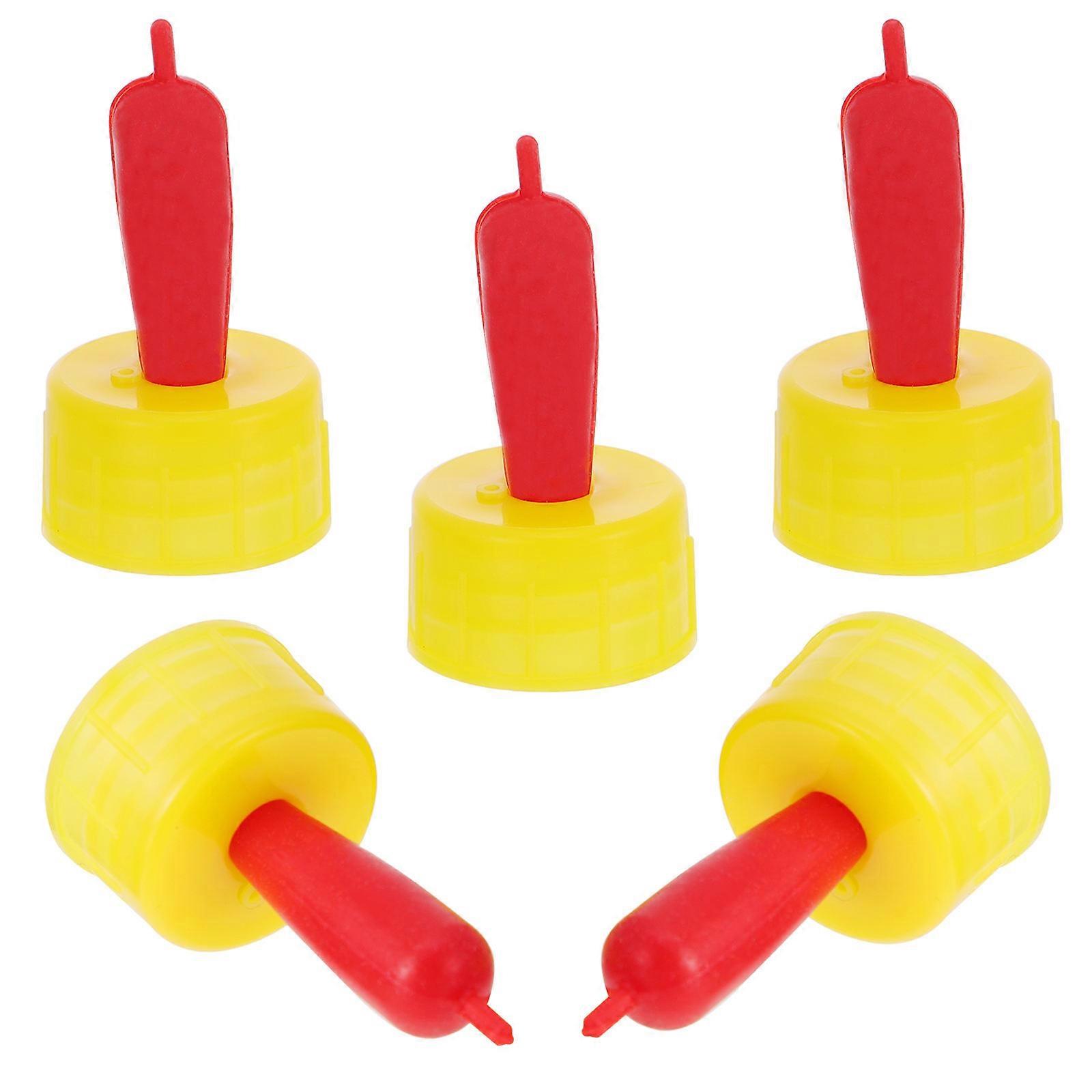 8pcs Feeder with Silicone Nipples for Cats and Dogs Safe Plastic Material No Leakage