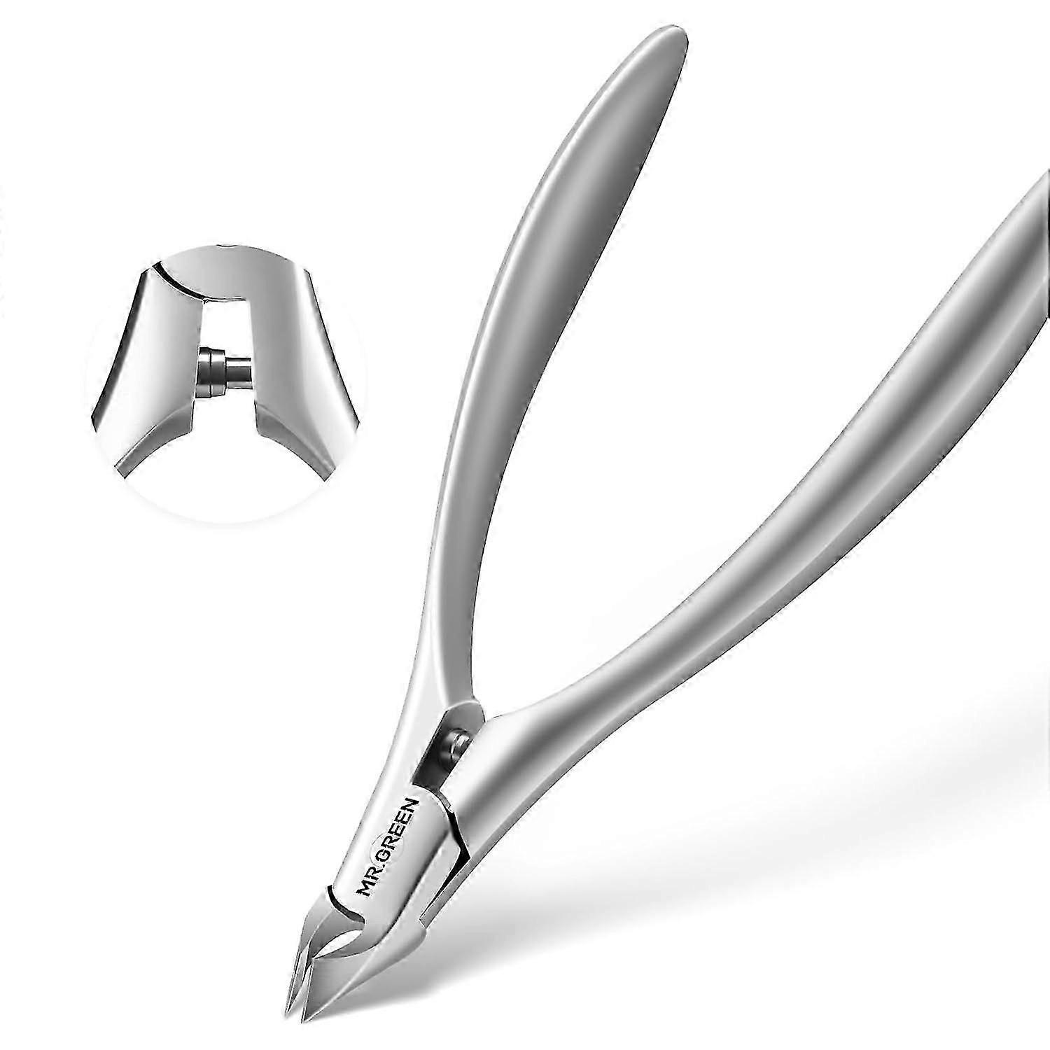 Cuticle Nippers Innovate Cuticle Scissors Built-in Spring Clippers Trimmer Dead