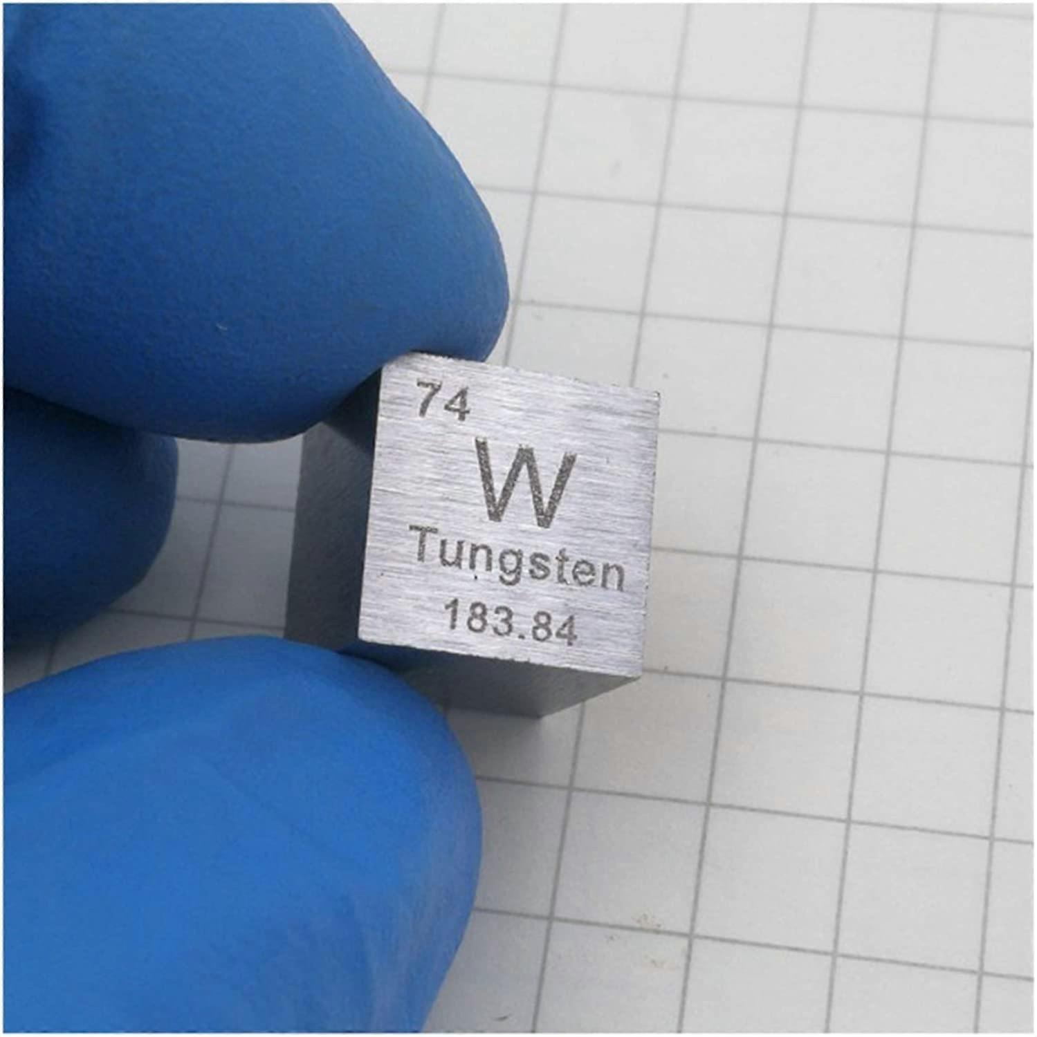 10 mm density cube periodic breeder table, a variety of metal elements are available/tungsten