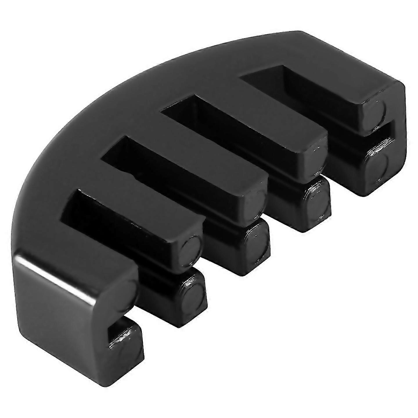 For rubber mute silencer 44 violin fiddle slight practice Black