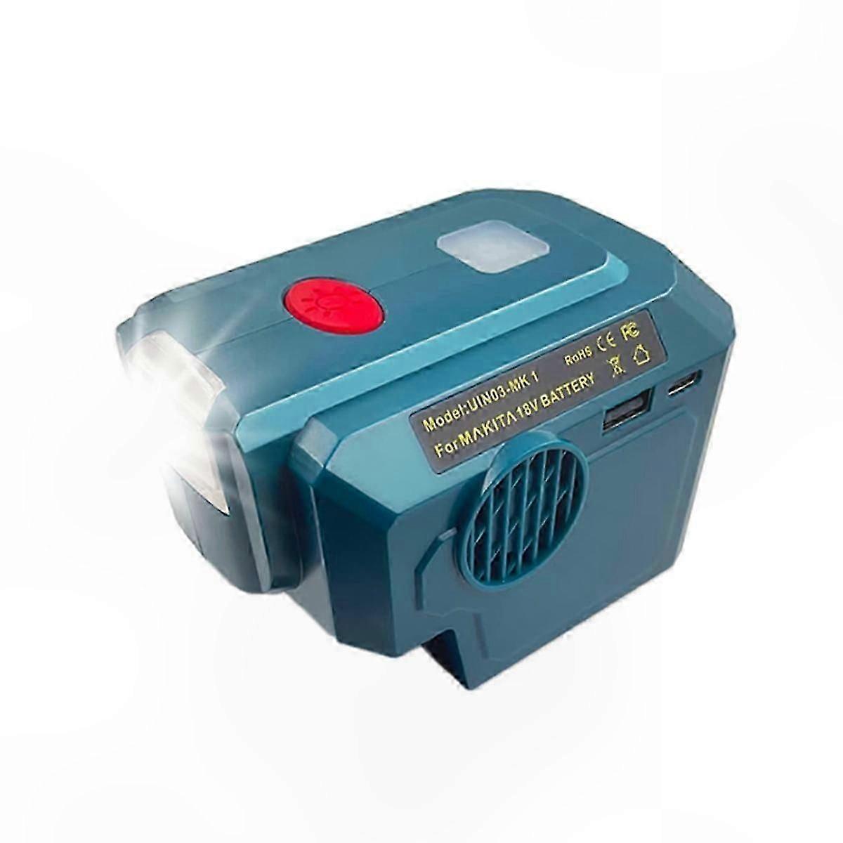 Portable 200W Modified Sine Wave Inverter, 18V Battery to 220V AC Output Power Converter Generator Adapter
