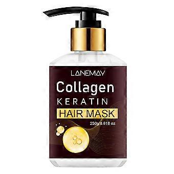 Deep Conditioning Hair Mask with Collagen & Keratin | Intense Hydration for Damaged, Dry Hair | Nourishes, Smooths Frizz for Soft, Shiny, Healthy Look