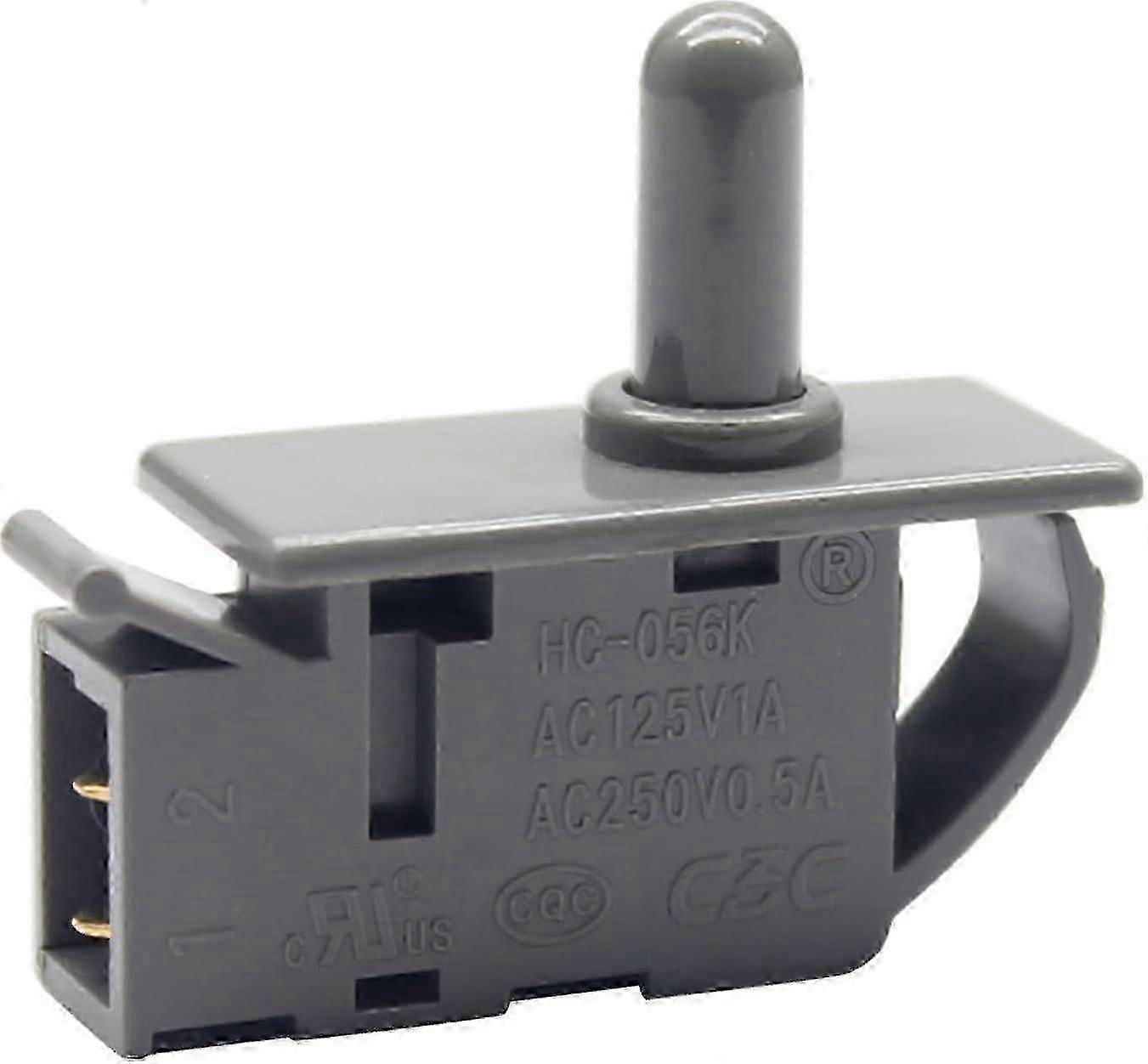 Push button HC-056K for refrigerator door light switch