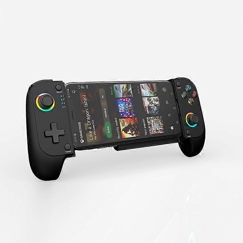 Mobile Gaming Controller, MC2 Phone Controller for iPhone/Android Handheld Gaming with Programmable/Hall Effect Joysticks & Analog Triggers/Adjustab