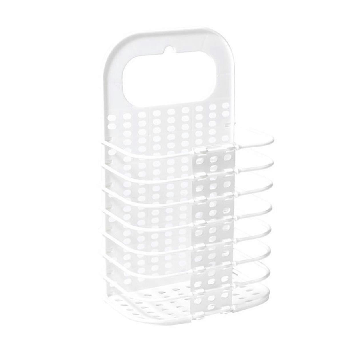 Collapsible Laundry Basket Wall-Mounted with Handle Hanging Portable