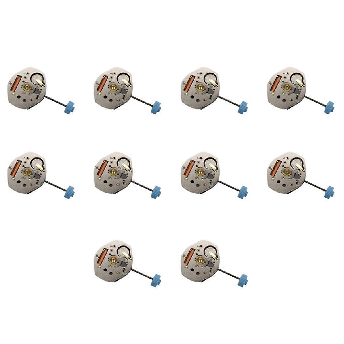 10X QUARTZ Watch Replacement Movement Repair Accessory Spare Part with Stem for 762