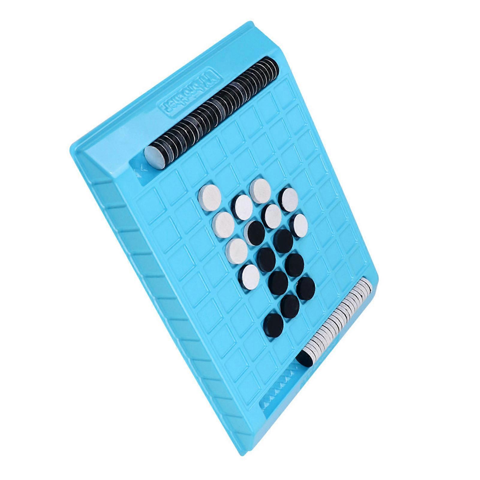 Reversible Black & White Chess Board Set for 2 Players, Plastic Game