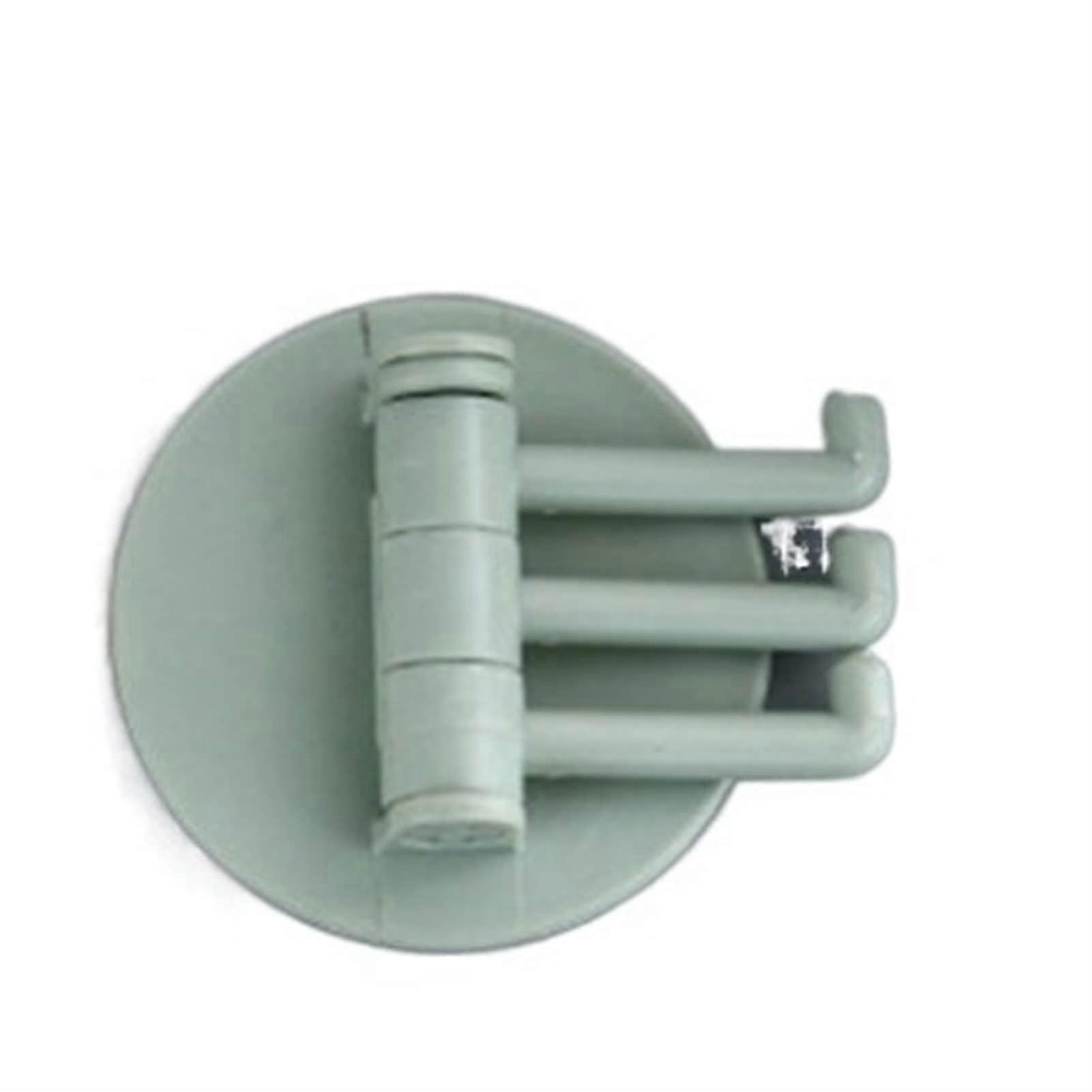 Rotatable Seamless Sticky Hook for Kitchen and Bathroom, Strong Load-Bearing Wall Hanger, 2-Pack