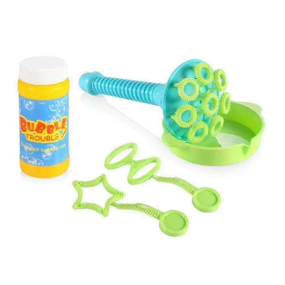 kids bubble maker set fun outdoor activity