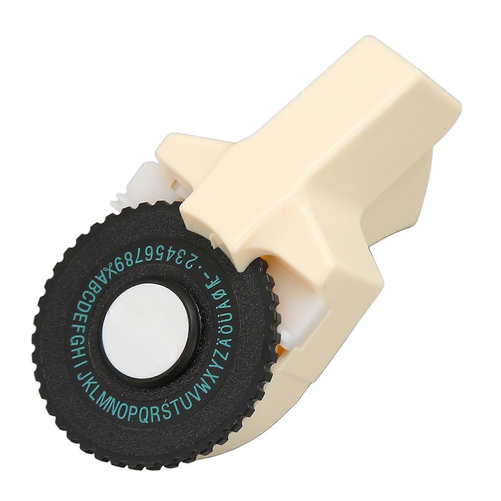 Embossing Label Maker with 26 Capital Letters Inkless DIY Craft Tape