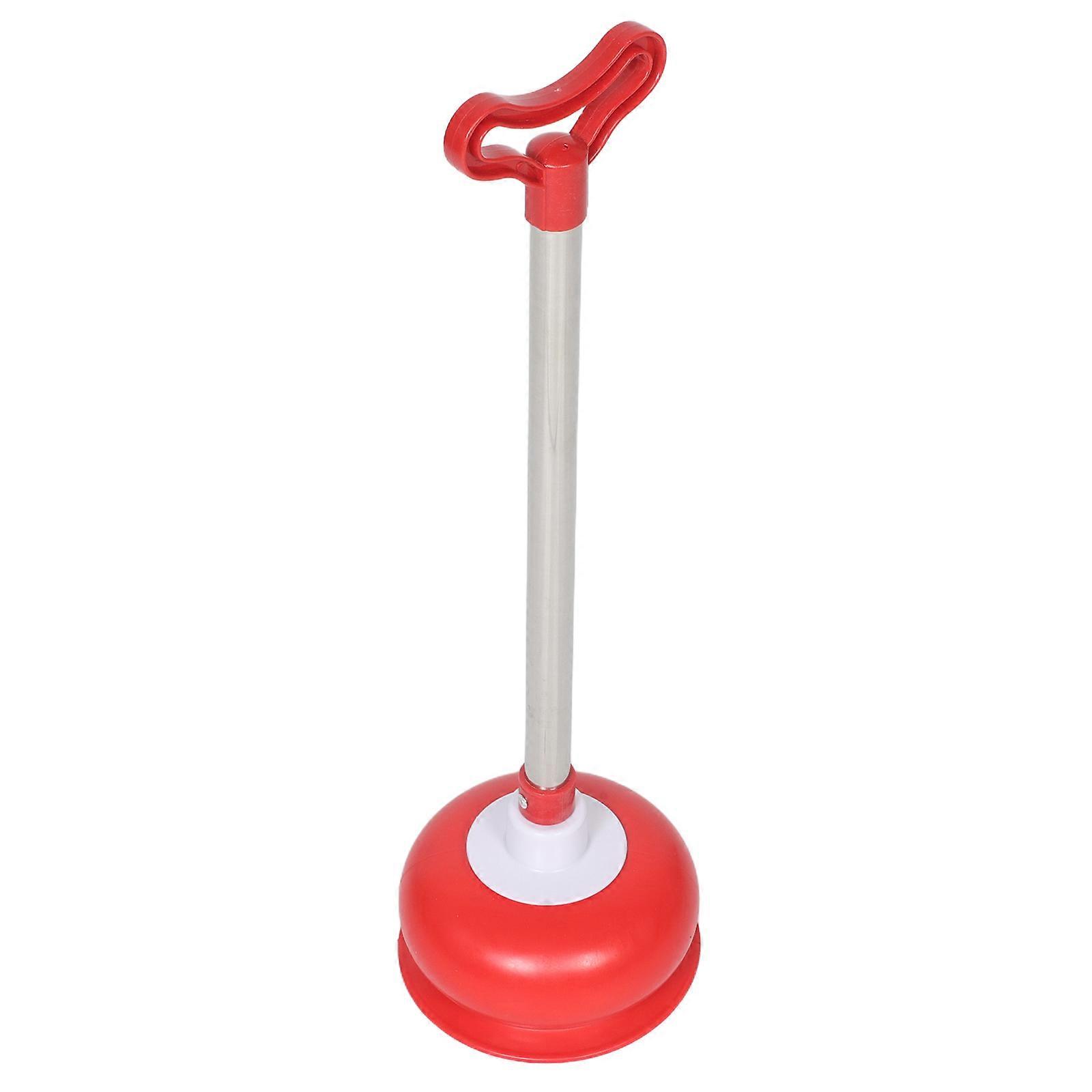 Quick Clog Remover Hand Drain Plunger with Stainless Steel Handle