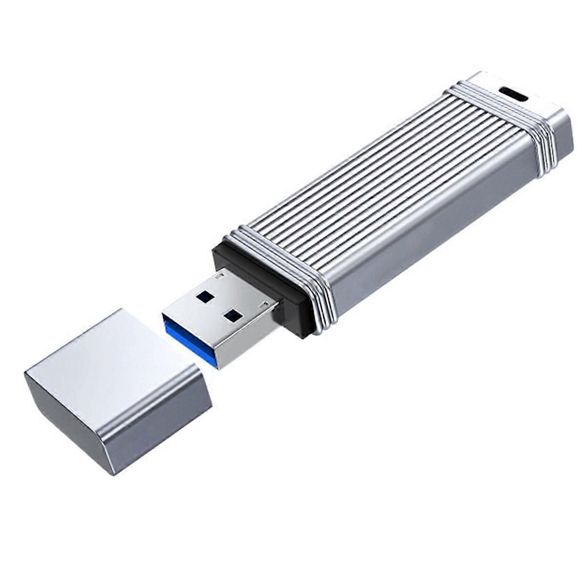 Portable USB3.0 Flash Drive High Speed USB3.0 Pendrive External Memory 64GB Storage Metal U Disk for Computer