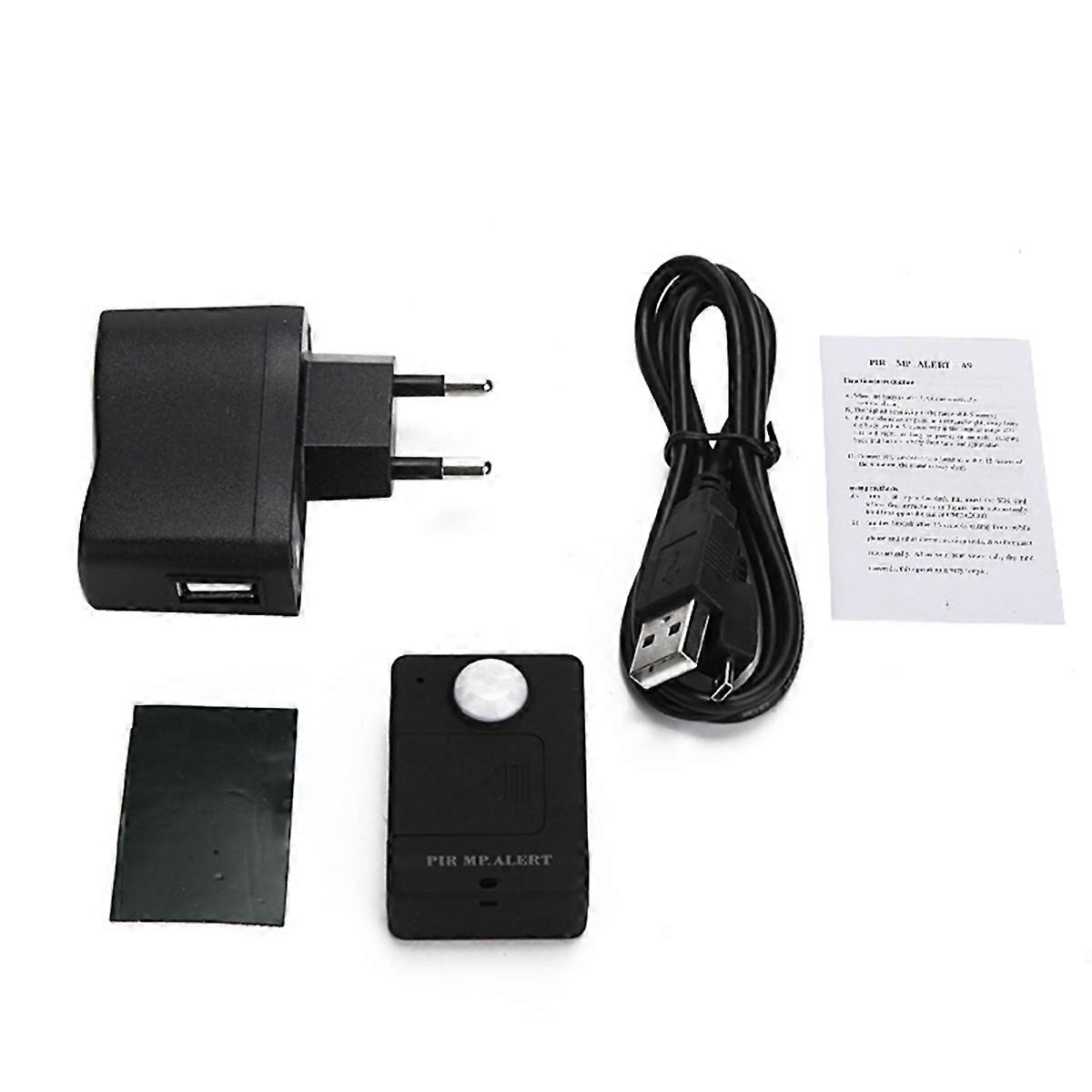 Mini GSM PIR Alarm Motion Sensor Alarm Infrared Wireless GSM Alarm Anti-Theft Motion Detector with