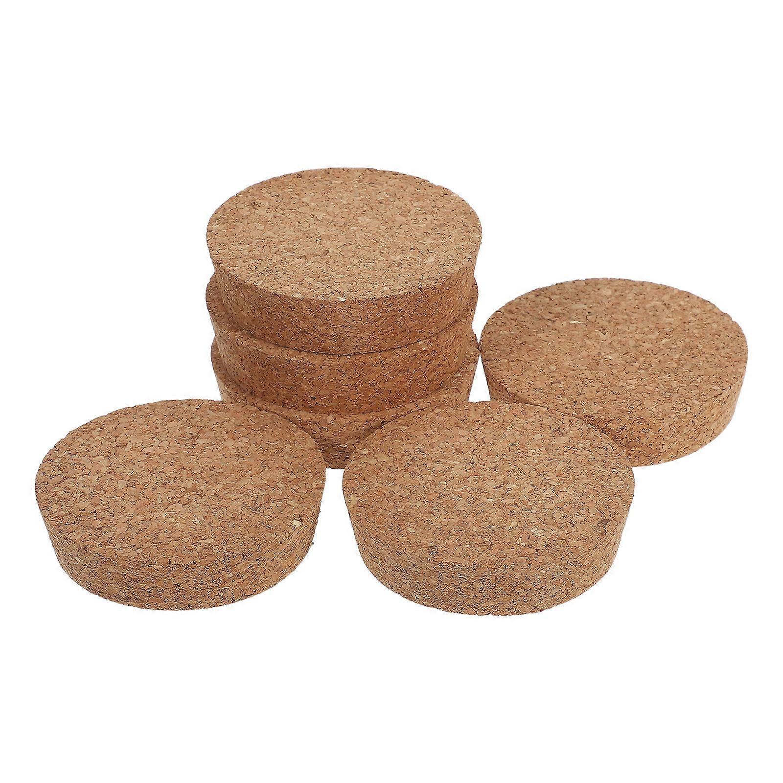 Cork Lids For Hydroponic Vase Tight Seal Ideal For Home Office Weddings Light Brown Robust Reusable 24 Pcs