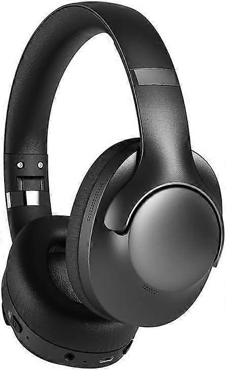 Head-mounted wireless 5.4 bluetooth smart headset, long endurance all-inclusive ear ANC active noise reduction headset, suitable for iphone Android-me