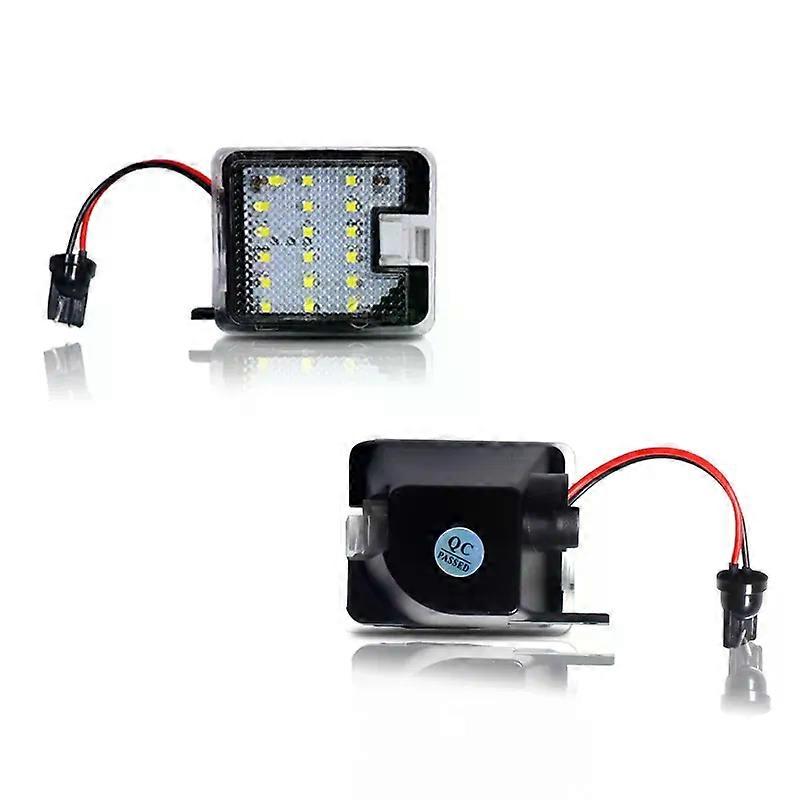 iJDM For Ford Focus 3 Kuga 2 S-Max WA6 2 Mondeo 4 5 Gran Led Under Side Mirror Light Rear View Mirror Welcome Light Puddle Light