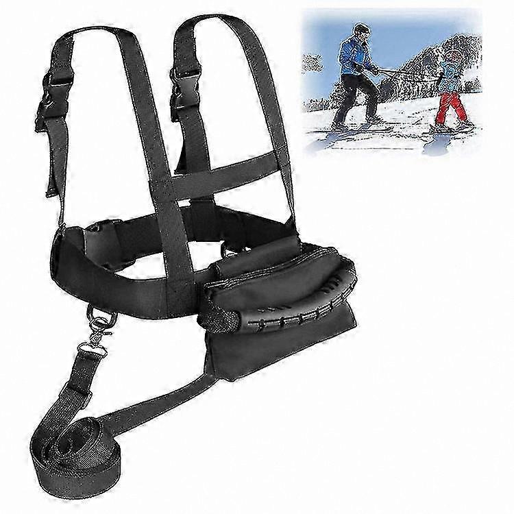 Kids Ski and Snowboard Training Harness with Detachable Leash, Bag, and Speed Control Features for Beginners