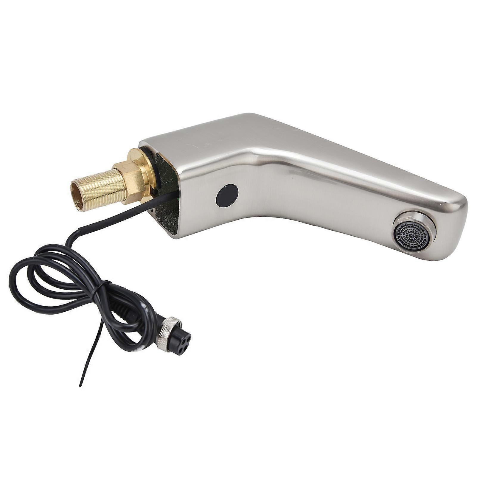 Automatic Sensor Brass Faucet 16x7.8cm Touchless for Bathroom