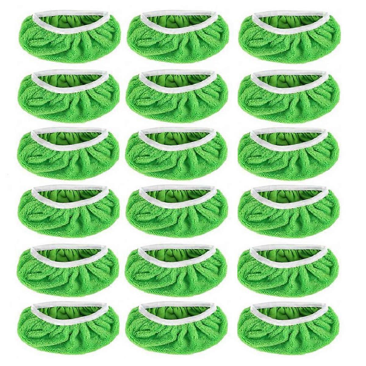 18PCS Mop Pads Refill for Sweeper Mop-Dry Sweeping Cloths&Wet Mopping Cloths Washable for Household Cleaning