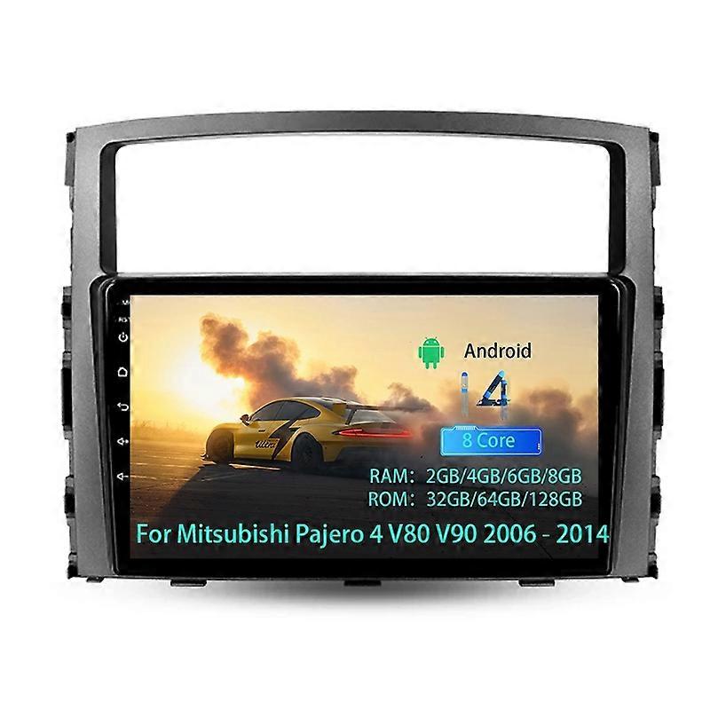 Android For Mitsubishi Pajero 4 V80 V90 2006-2014 Multimedia Video Player Navigation GPS Carplay
