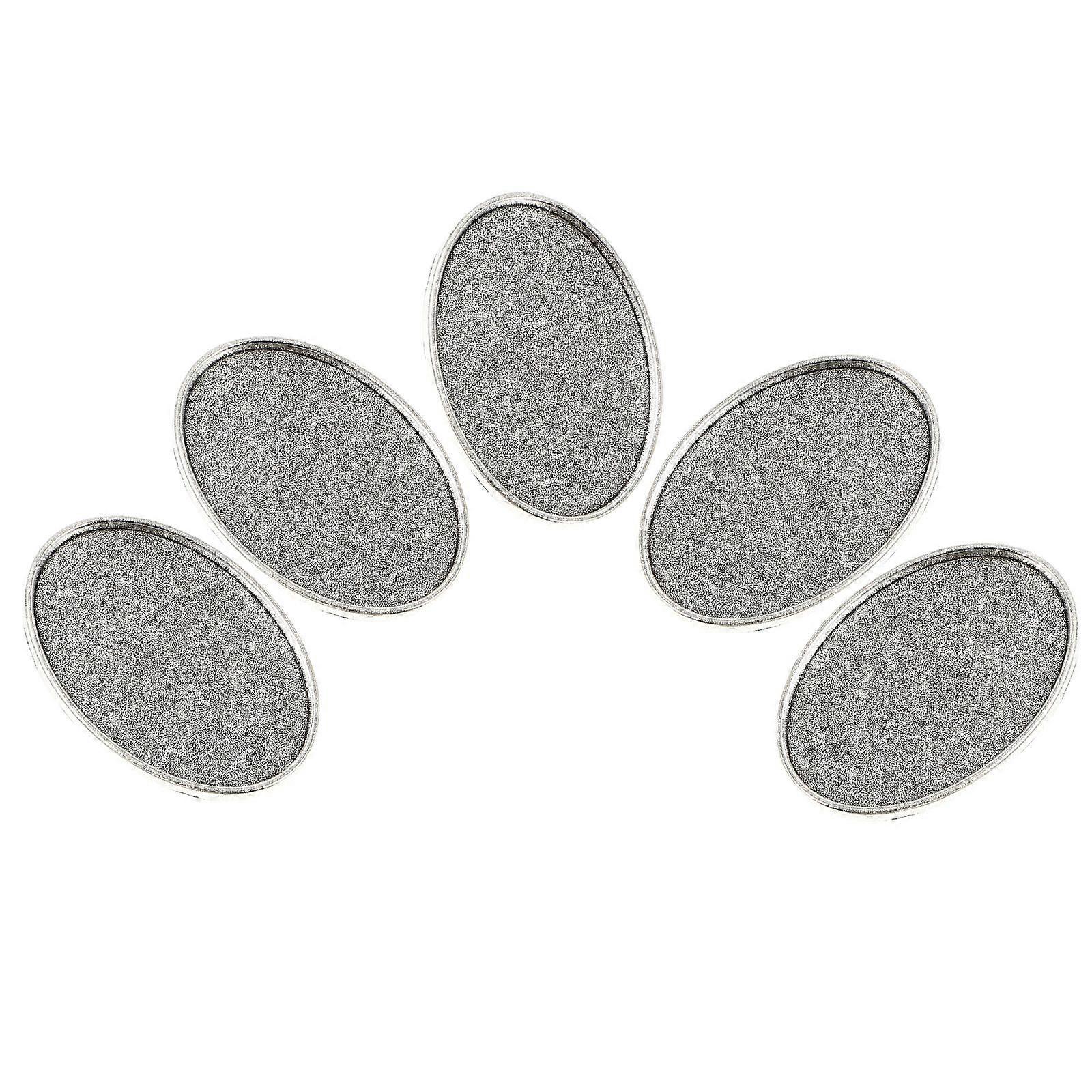 5PCS 25MM DIY合金ジュエリーアクセサリークリエイティブDIYタイムベーストレイ中空DIYラウンドトレイブローチDIYブレストピンジュエリーホームスタジオ用ベゼル作り(アリ