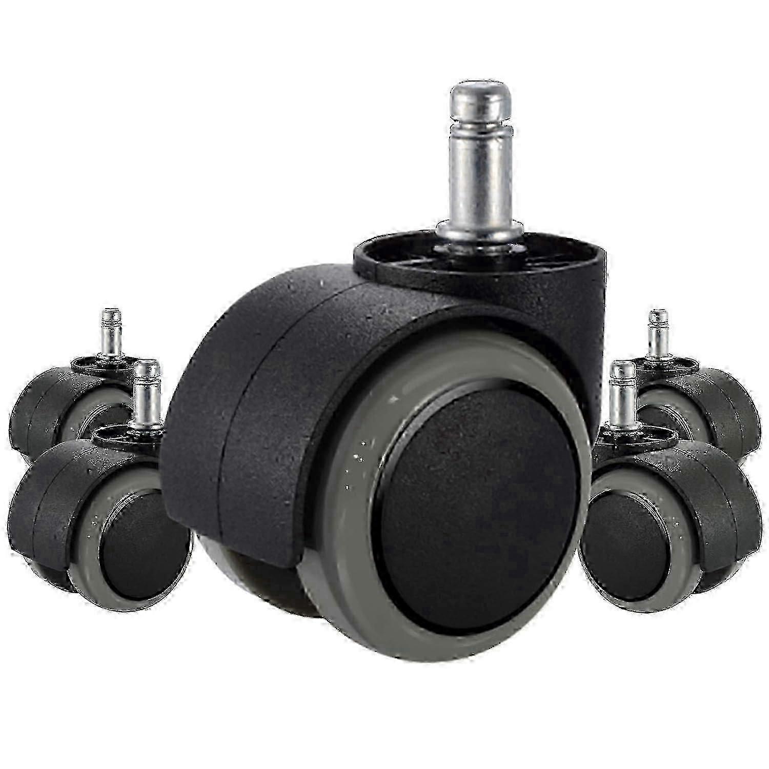 IKEA用オフィスチェアホイール、5点セット10x22mmヘビーデューティーキャスター