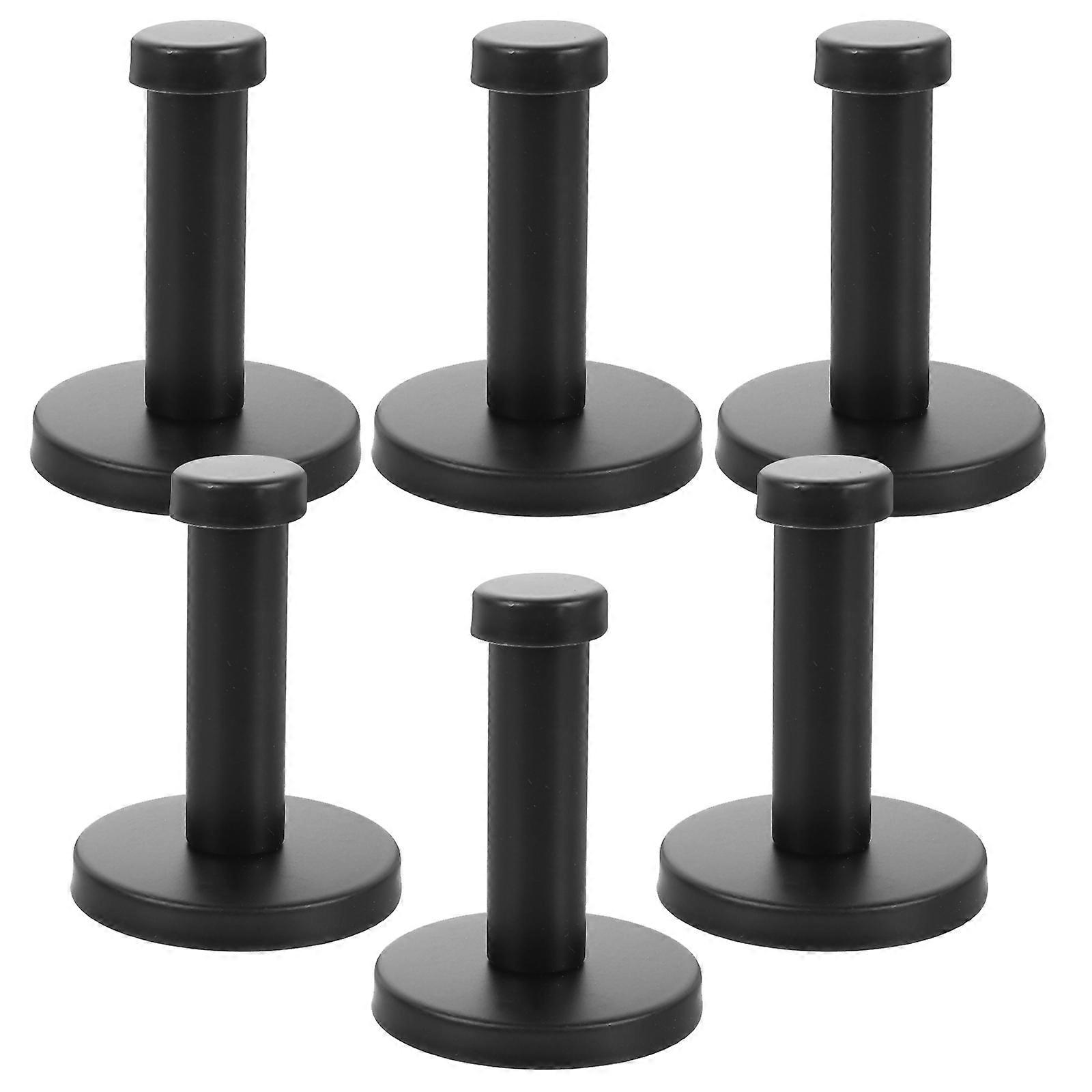 Simple Wall Hook Stainless Steel Bedroom Hook for Storage Use 12Pcs