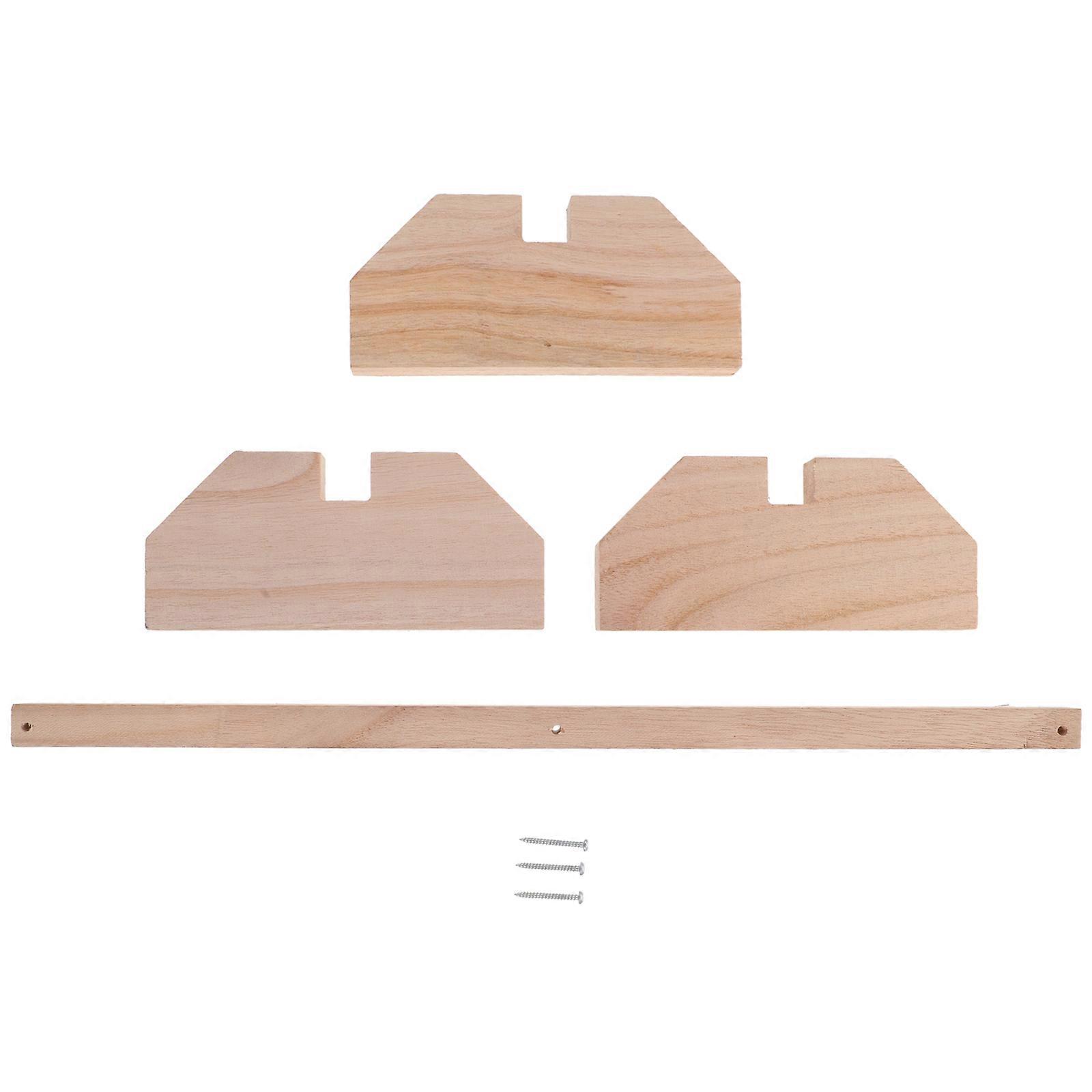 Chicken Wooden Perch Roosting Bar for Chicken 3Pcs Stable Hen Perch