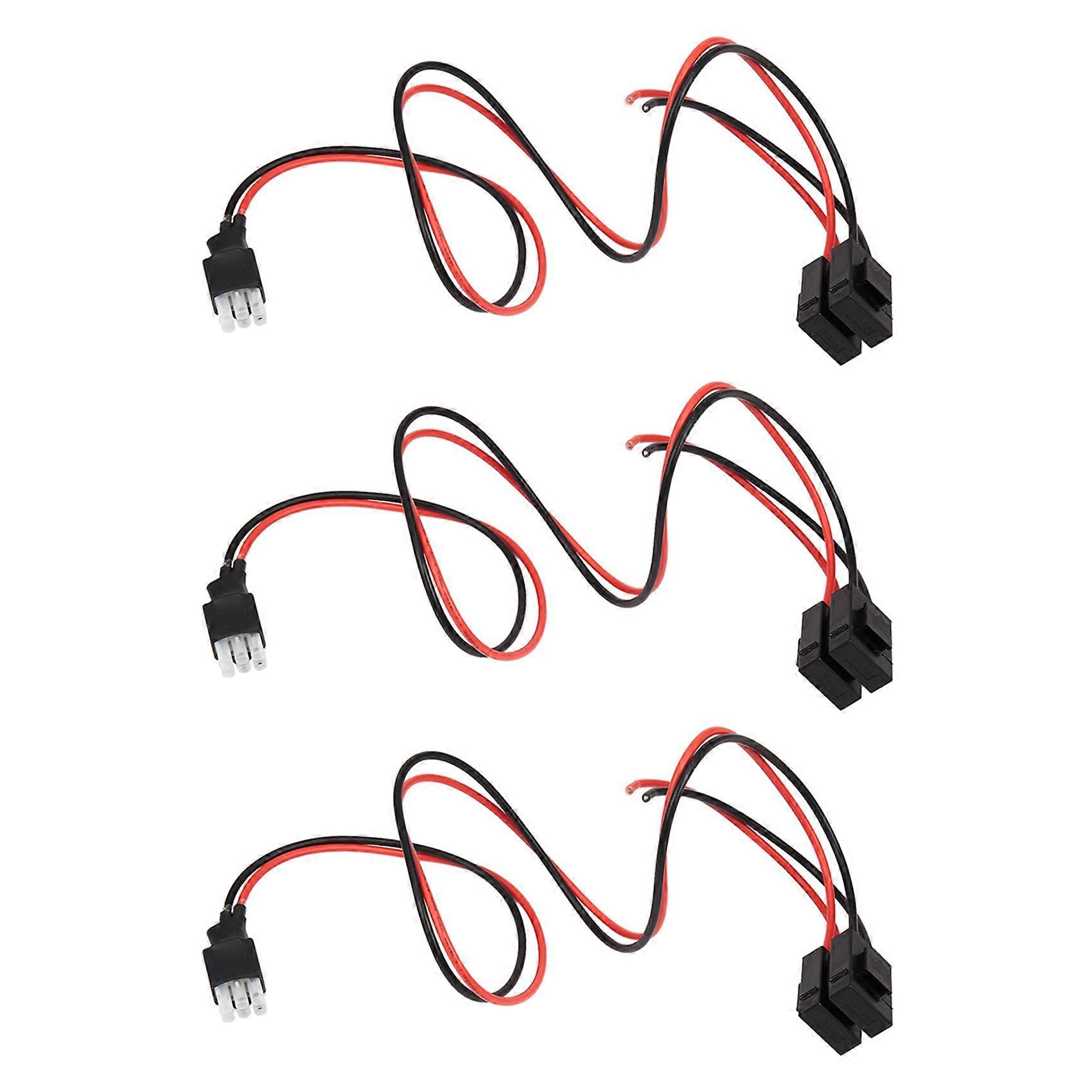 3X 30A 1M Fuse 6 PIN Short Wave Power Supply Cord Cable for FT-857D FT-897D
