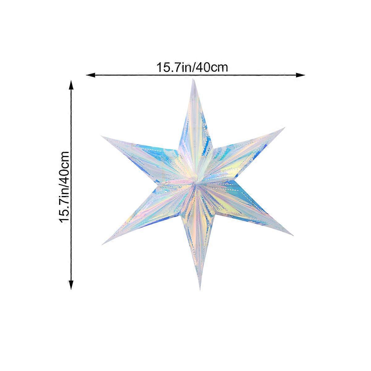 Neon Wedding Signs Hexagon Star Window Display Multi Color Decorative 2Pack
