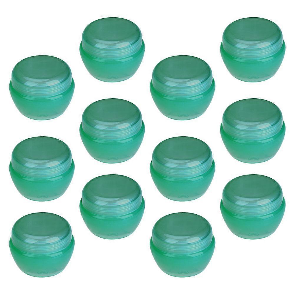 Plastic Jar Mushroom Shape Cream Jar for Storage Use 40Pcs