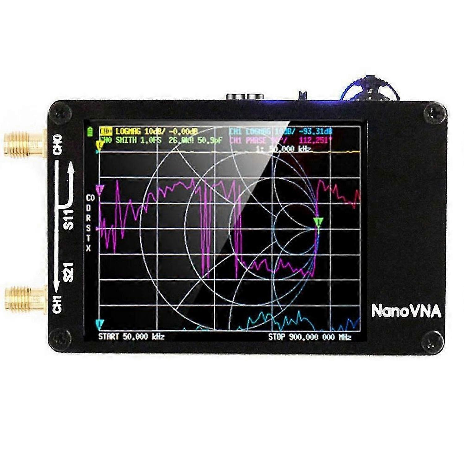 Upgraded NanoVNA-H Vector Network Antenna Analyzer