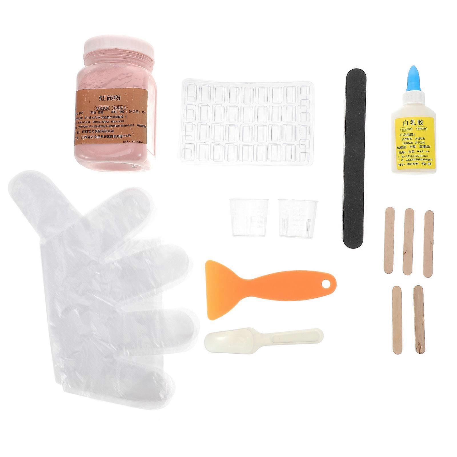 Mini Brick Mold DIY Sand Brick Building Tool with 1Set for Creative Construction