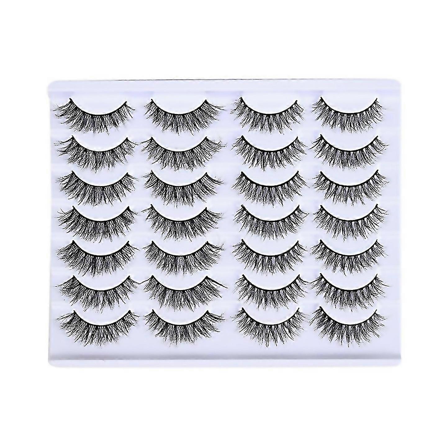 For Fq01 Eyelashes 3d Natural False Lashes