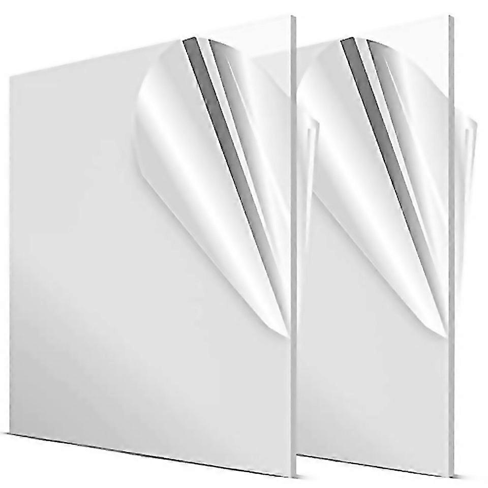For Acrylic Sheets 2pcs Sheets 18inch Thick Acrylic Board Craft 30x40cm