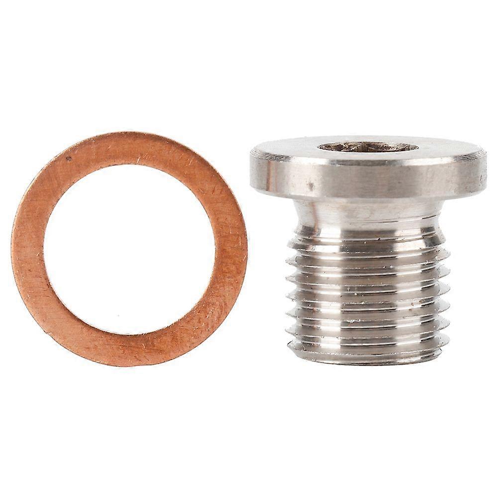 M12 1.25mm Oxygen O2 Lambda Sensor Blanking Plug Cap Bang Motorcycles Cars Accessory