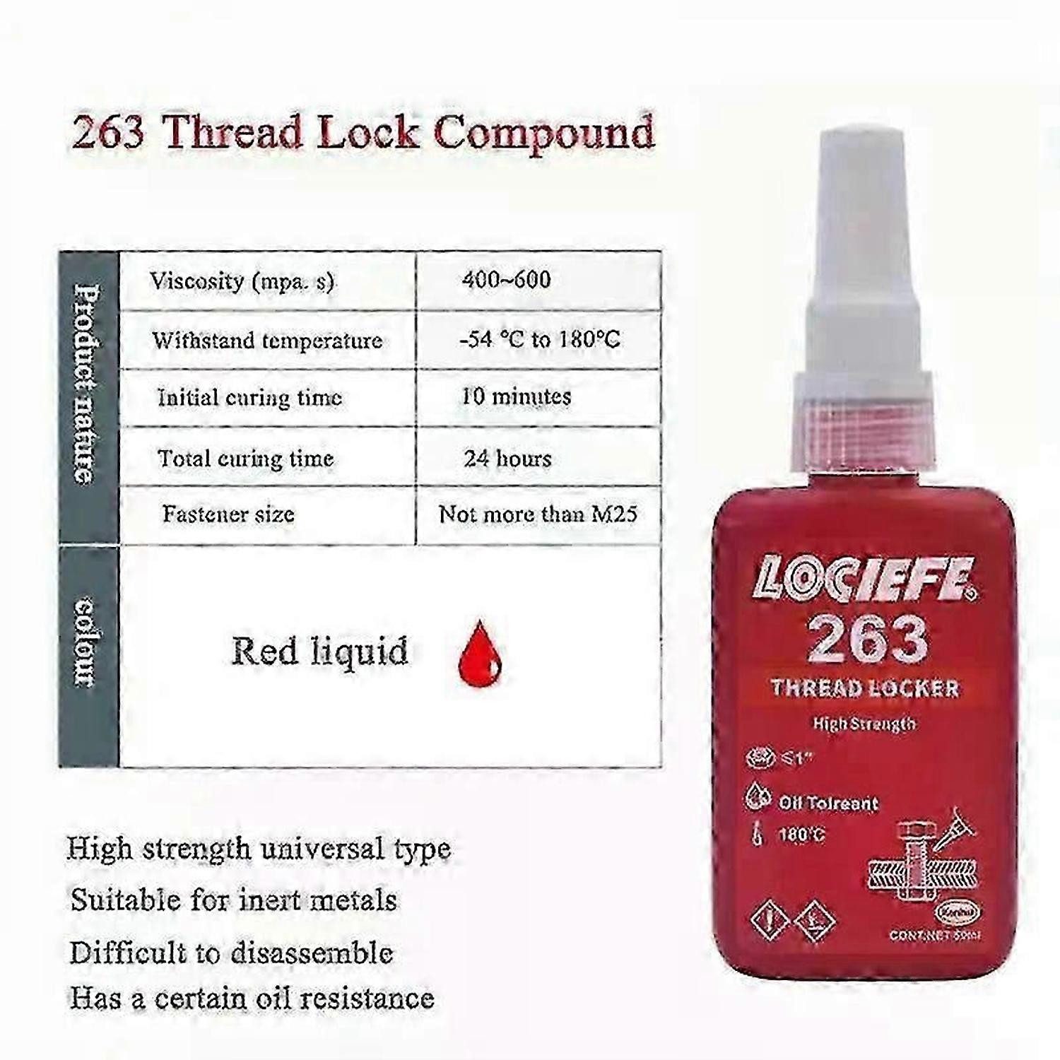 Screw Glue Yonggu Loctite Full Range Of Thread Lockers Nuts Anti-loosening Screw Glue