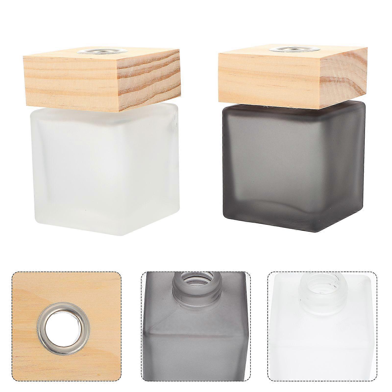 2pcs Fragrance Release Bottles Diffuser Bottles Essential Oil Containers