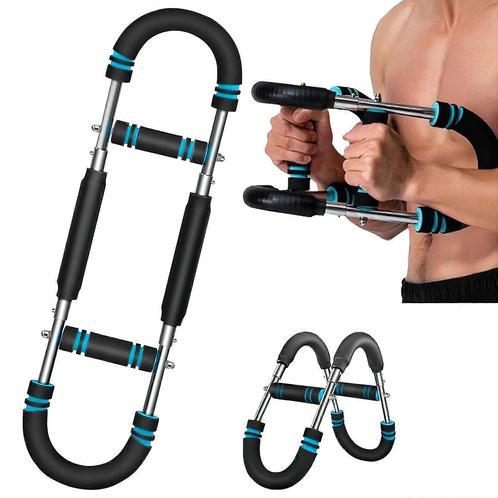 Twister Arm Trainer U Shape Twister Arm Exerciser Adjustable Chest Exerciser For Men Arm Exercise Equipment Home Gym