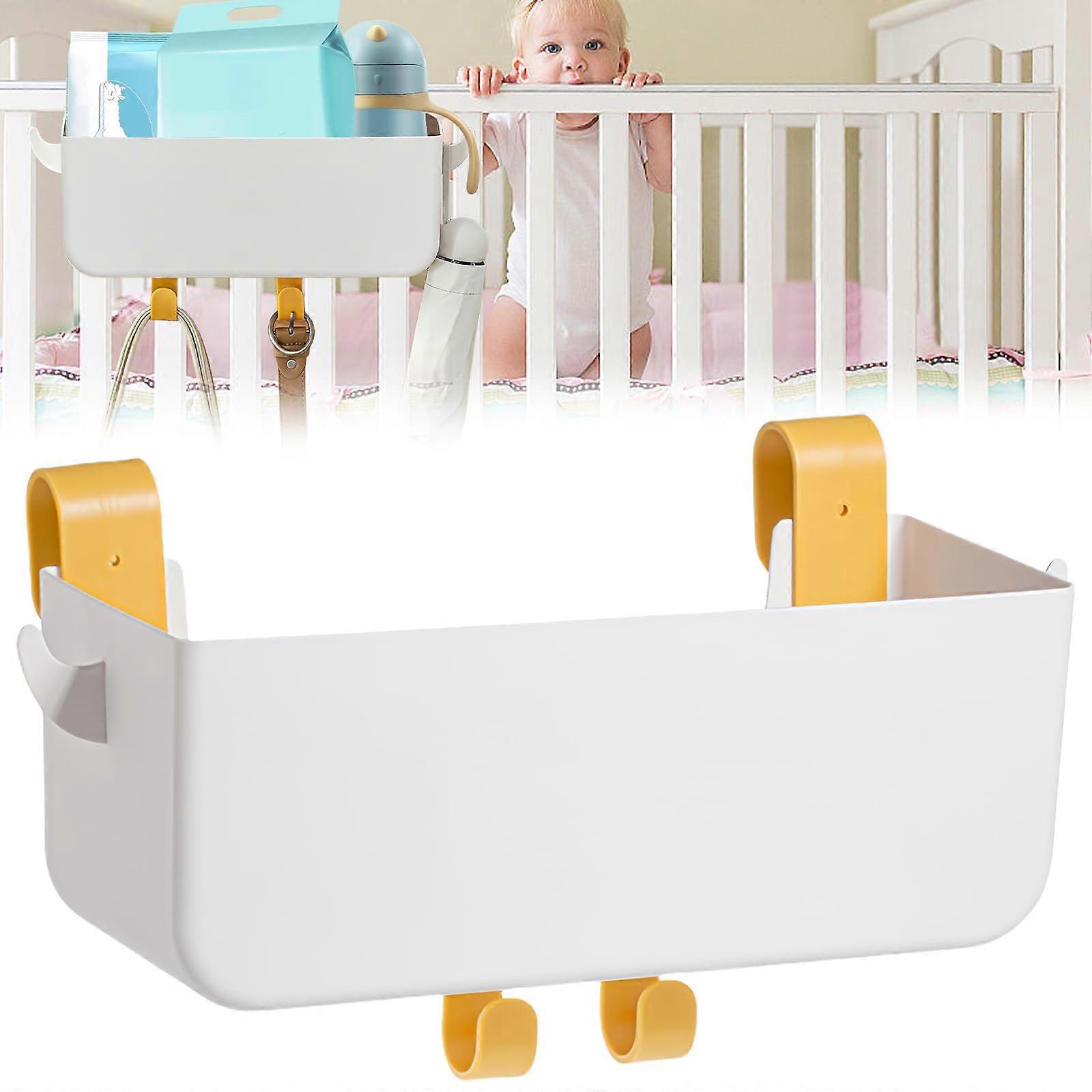 Changing Table Organizer Hanging, Elegant White, Baby Organizer, Compatible With Kitchen Chairs, Table Container