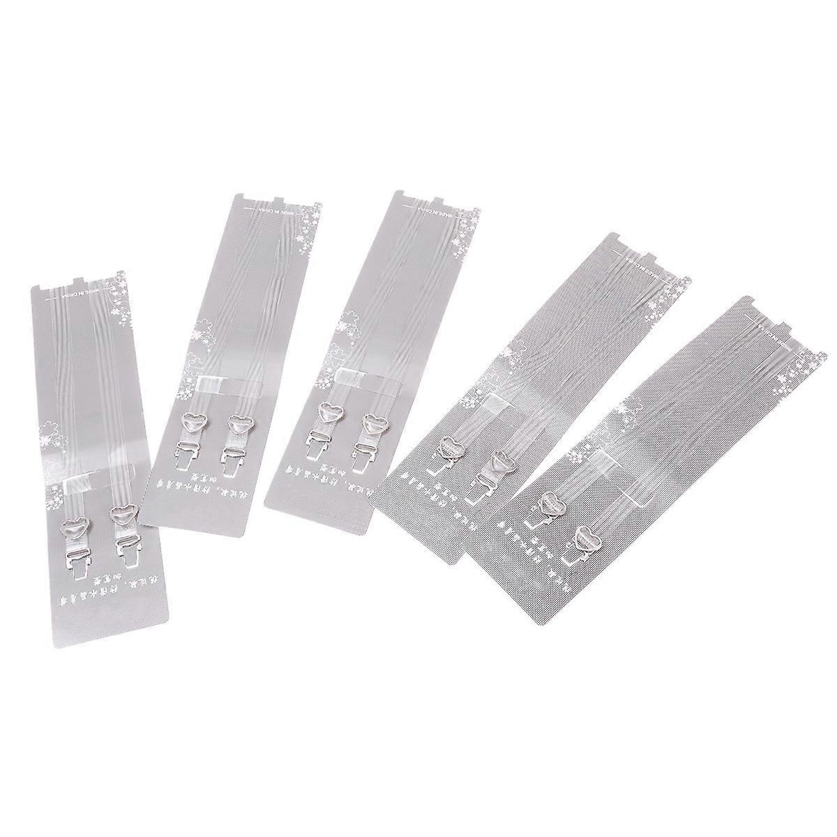 Bra Straps Invisible Transparent Underwear Straps for Bra Use 15Pairs