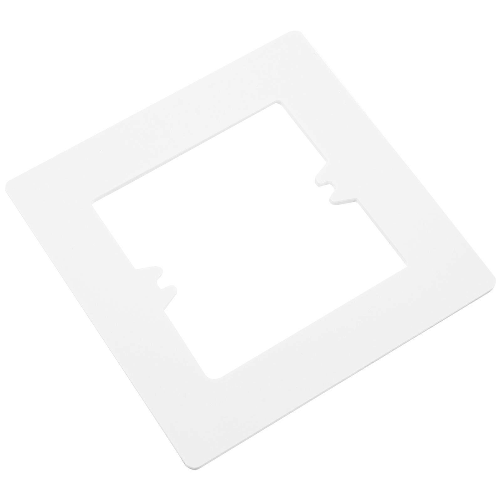 Light Spacer Wall Plate for Decoration 4Pcs White Plastic Covers